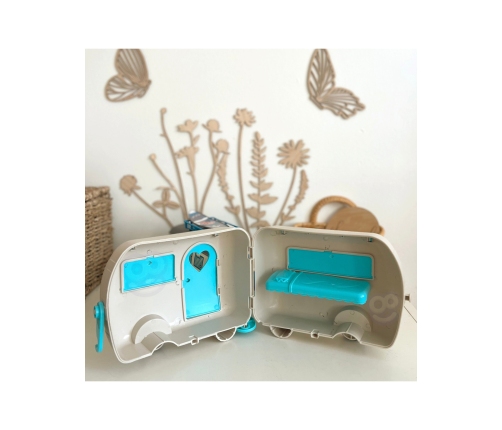 WOOPIE Kamper z Przyczepką Efekty Świetlne i Dźwiękowe