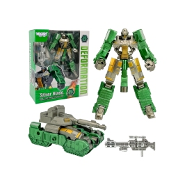 WOOPIE Robot Transformujący SILVER BLADE 2w1 Czołg WOOPIE Robot Transformujący SILVER BLADE 2w1 Czołg