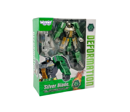 WOOPIE Robot Transformujący SILVER BLADE 2w1 Czołg