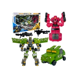 WOOPIE Roboty Transformujące Zestaw 4w1 Samochody Bojowe WOOPIE Roboty Transformujące Zestaw 4w1 Samochody Bojowe