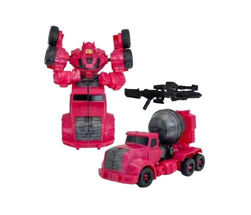 WOOPIE Roboty Transformujące Zestaw 4w1 Samochody Bojowe