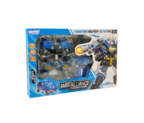 WOOPIE Robot Transformujący 2w1 Pojazd Bojowy