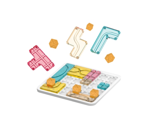 WOOPIE Gra Planszowa Logiczna Kreatywna Układanka Przestrzenna