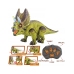 WOOPIE Dinozaur Zdalnie Sterowany RC Robot Triceratops