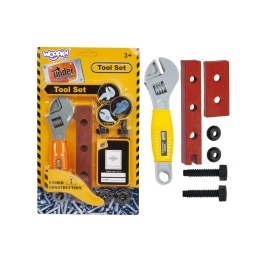WOOPIE Zestaw Narzędzi Małego Majsterkowicza Klucz Nastawny