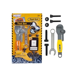 WOOPIE Zestaw Narzędzi Małego Majsterkowicza Klucz Nastawny Hakowy