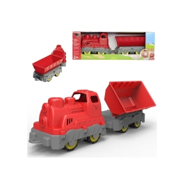 BIG Pociąg Towarowy Wagon z Wywrotką Zabawka do Pasku