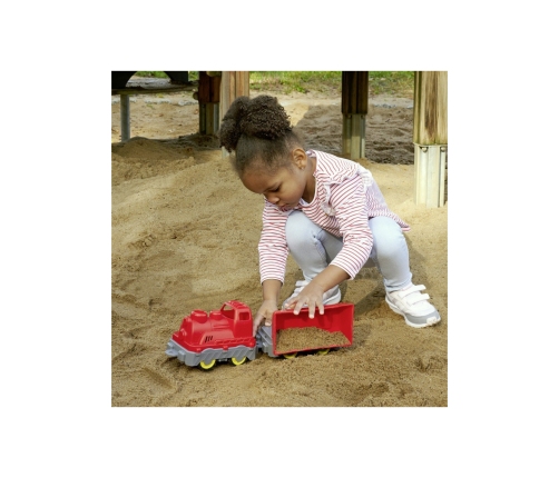 BIG Pociąg Towarowy Wagon z Wywrotką Zabawka do Pasku