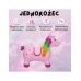 WOOPIE Skoczek Gumowy do Skakania Jednorożec Różowy + Pompka