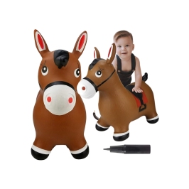 WOOPIE Skoczek Gumowy do Skakania Konik + Pompka WOOPIE Skoczek Gumowy do Skakania Konik + Pompka