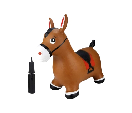 WOOPIE Skoczek Gumowy do Skakania Konik + Pompka