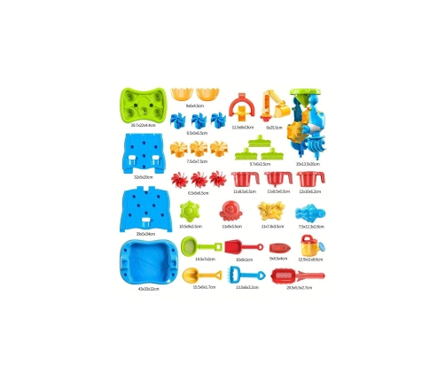 WOOPIE Wodospad XXL Ścianka Wodna 2w1 Stolik Wodny