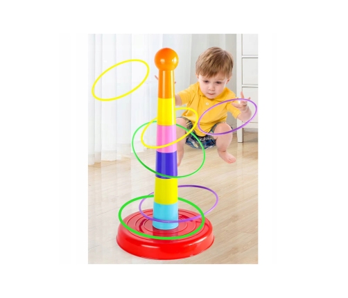 WOOPIE Gra Zręcznościowa Rzut do Celu Obręcze Ringo