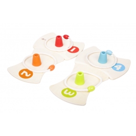 WOOPIE Piasek Kinetyczny 1,2 kg Zestaw XL ZOO Stolik z Foremkami