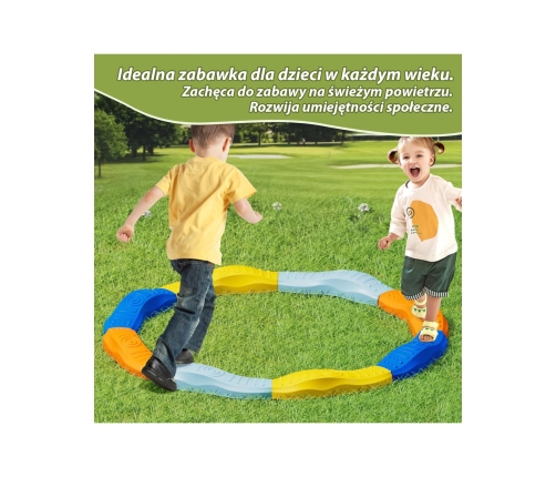 WOOPIE Równoważnia Modułowa Tor Ścieżka Sensoryczna Okrąg