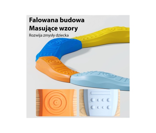 WOOPIE Równoważnia Modułowa Tor Ścieżka Sensoryczna Okrąg