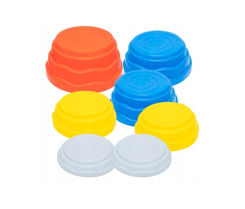 WOOPIE Kamienie Balansujące Sensoryczne Trening Równowagi 5 szt