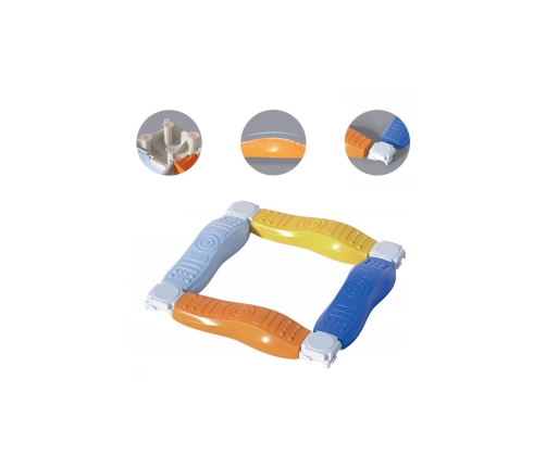 WOOPIE Równoważnia Modułowa Tor Ścieżka Sensoryczna Kwadrat