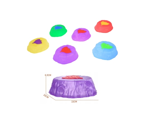 WOOPIE Kamienie Balansujące Świecące Sensoryczne Trening Równowagi 6 szt