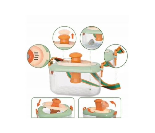 WOOPIE Zestaw Małego Odkrywcy Lornetka Kompas Siatka Na Owady Motyle Latarka