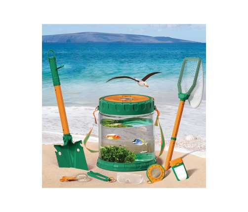 WOOPIE Zestaw Małego Odkrywcy Natury Siatka na Owazdy Motyle Pojemnik na Ryby