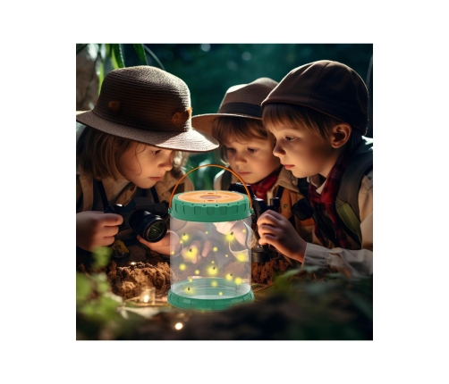 WOOPIE Zestaw Małego Odkrywcy Natury Siatka na Owazdy Motyle Pojemnik na Ryby