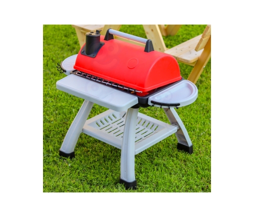 WOOPIE Grill Barbecue Kuchnia Ogrodowa Interaktywna Para LED Zestaw XL 41 el.