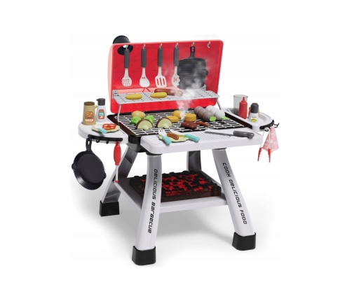 WOOPIE Grill Barbecue Kuchnia Ogrodowa Interaktywna Para LED Zestaw XL 41 el.