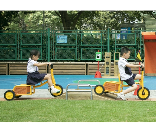 CLASSIC WORLD EDU Drewniany Mostek Rampowy Najazd Droga Tor dla Rowerów