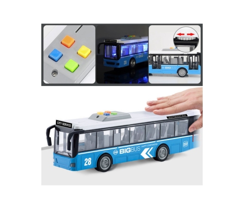 WOOPIE Autobus Miejski Interaktwny Elektryczny 1:16