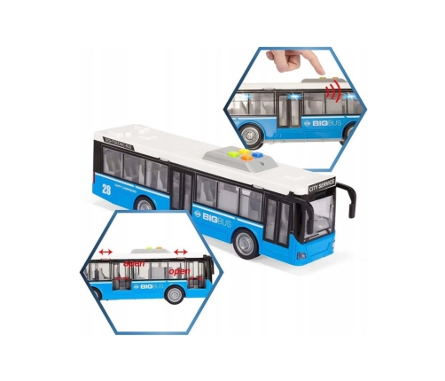 WOOPIE Autobus Miejski Interaktwny Elektryczny 1:16