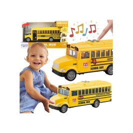 WOOPIE Autobus Szkolny Interaktywny Elektryczny 1:20