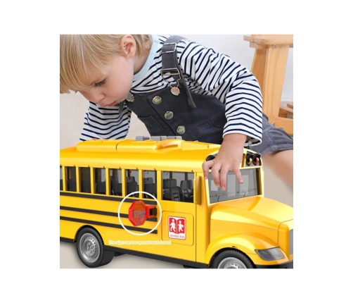 WOOPIE Autobus Szkolny Interaktywny Elektryczny 1:20