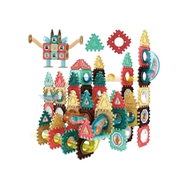 WOOPIE Klocki Magnetyczne Konstrukcyjne 3D Zestaw Edukacyjny Tor Kulkowy 128el. WOOPIE Klocki Magnetyczne Konstrukcyjne 3D Zestaw Edukacyjny Tor Kulkowy 128el.