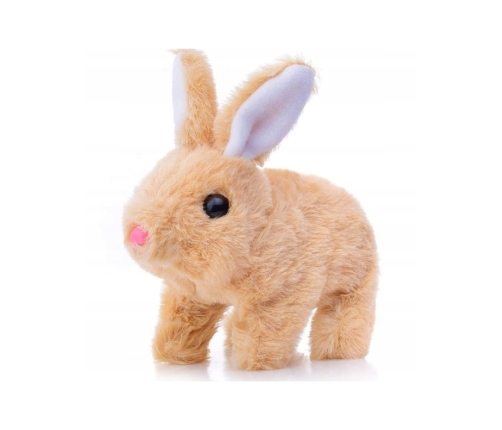 WOOPIE Króliczek Interaktywny Pluszak z Marchewką Beżowy