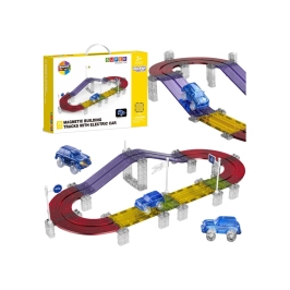 WOOPIE Magnetyczny Tor Samochodowy Wyścigowy + Autko 76 el. WOOPIE Magnetyczny Tor Samochodowy Wyścigowy + Autko 76 el.
