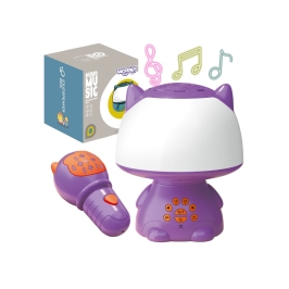 WOOPIE Multifunkcyjna Lampka RGB Głośnik Bluetooth Karaoke Modulator Głosu Karta SD AUX Fioletowa WOOPIE Multifunkcyjna Lampka RGB Głośnik Bluetooth Karaoke Modulator Głosu Karta SD AUX Fioletowa