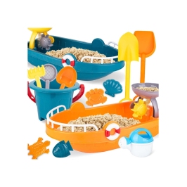 WOOPIE Statek z Akcesoriami Do Zabawy w Piasku i Wodzie WOOPIE Statek z Akcesoriami Do Zabawy w Piasku i Wodzie