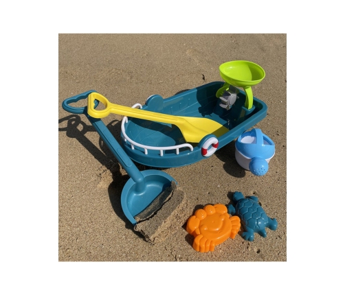 WOOPIE Statek z Akcesoriami Do Zabawy w Piasku i Wodzie