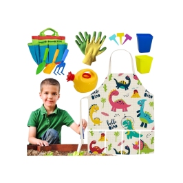 WOOPIE Zestaw Małego Ogrodnika 15el. Dinozaury