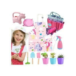 WOOPIE Zestaw Małego Ogrodnika 18 el. Jednorożec