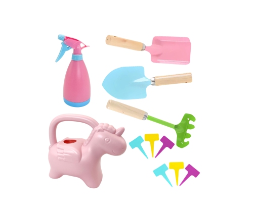 WOOPIE Zestaw Małego Ogrodnika 18 el. Jednorożec