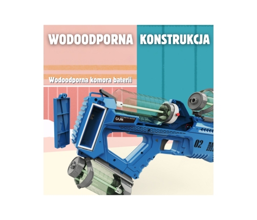 WOOPIE Pistolet na Wodę Elektryczny Automatyczny Merkury