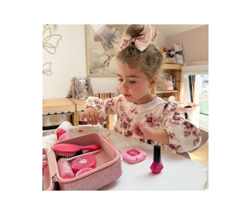 WOOPIE Salon Fryzjerski Kosmetyczka w Kuferku 2w1 43 el.