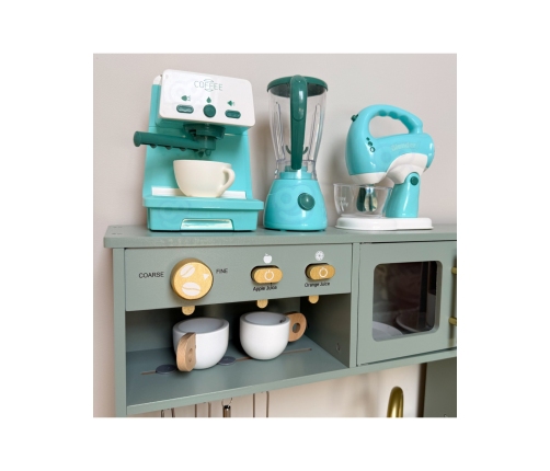 WOOPIE Zestaw AGD 3w1 Ekspres Mikser Blender Efekty Dźwiękowe Świetlne