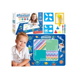 WOOPIE Mata Wodna do Malowania XXL 100x80cm Kosmos Niebieska WOOPIE Mata Wodna do Malowania XXL 100x80cm Kosmos Niebieska