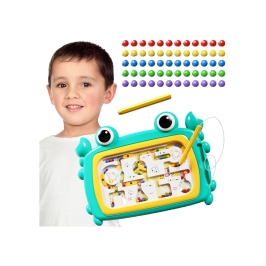 WOOPIE Tablica Magnetyczna Montessori Labirynt Krab Turkusowa