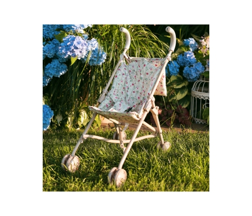 WOOPIE ROYAL Wózek Spacerówka Dla Lalek w Kwiatki