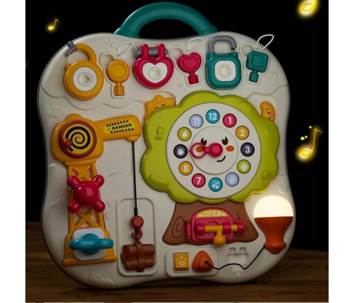 WOOPIE Edukacyjna Tablica Manipulacyjna Interaktywna dla Malucha