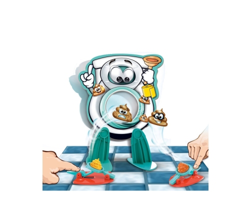 WOOPIE Gra Zręcznościowa Rodzinna Strzał Kupa do Sedesu